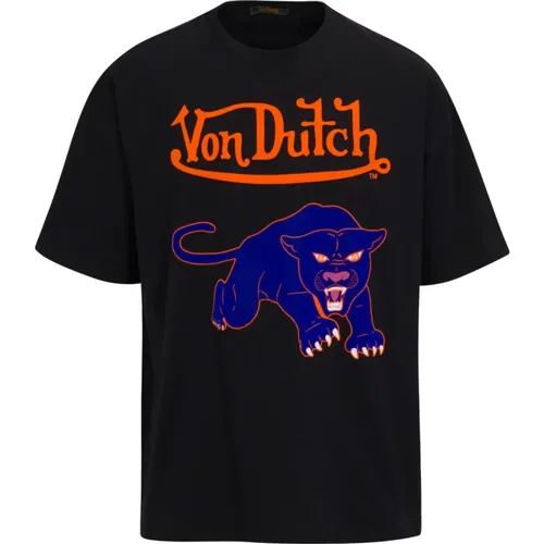 Lauge Lifestyle T-shirt , Herren, Größe: M - Von Dutch - Modalova