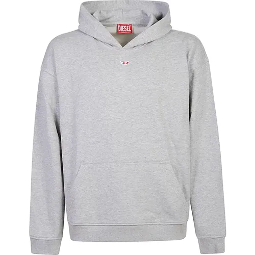 Grey Sweatshirt Aw24 , male, Sizes: S, M, XL, L - Diesel - Modalova