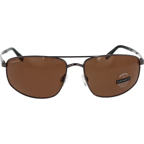 Modugno 2.0 Sunglasses Polarized Lenses , unisex, Sizes: 57 MM - Serengeti - Modalova