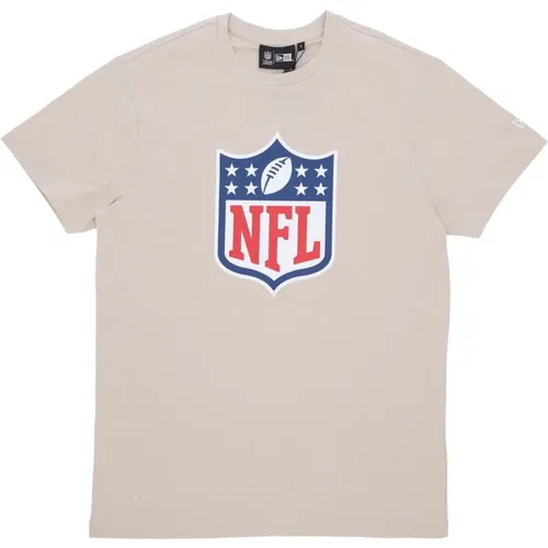 NFL Shield Logo T-Shirt , Herren, Größe: XL - new era - Modalova