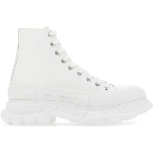 Canvas Sack Sneakers in , male, Sizes: 6 1/2 UK, 8 UK, 5 1/2 UK, 9 UK, 7 UK, 6 UK, 10 UK, 8 1/2 UK - alexander mcqueen - Modalova