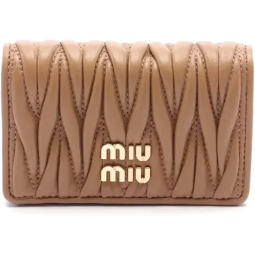 Pre-owned Leder portemonnaies - Miu Miu Pre-owned - Modalova