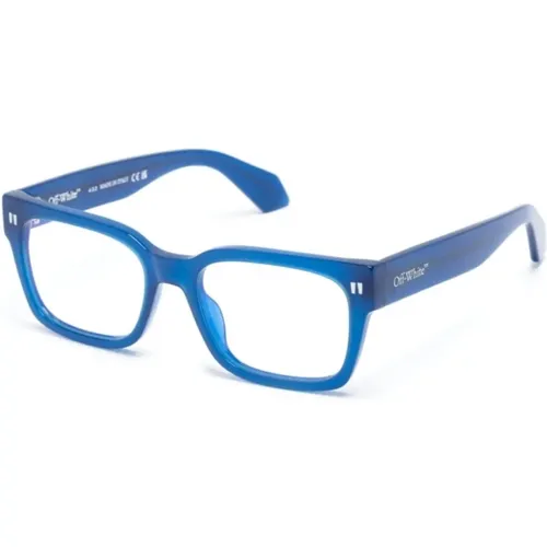 Blaue Optische Brille, vielseitig und stilvoll,Schwarze Optische Brille Stilvoll Für Den Täglichen Gebrauch - Off White - Modalova