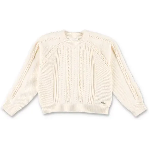 Zopfmuster Pullover Aw24 Chloé - Chloé - Modalova