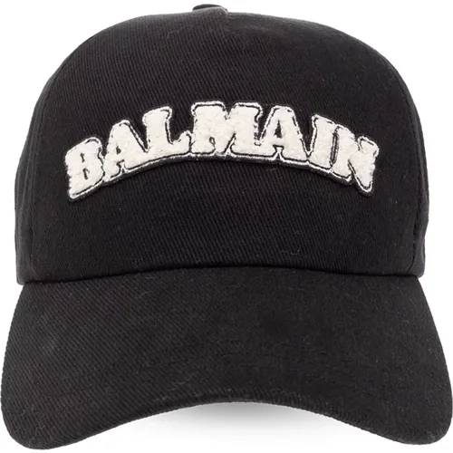 Baseball cap , male, Sizes: M - Balmain - Modalova