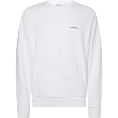 Rundhals-Sweatshirt , Herren, Größe: XL - Calvin Klein - Modalova