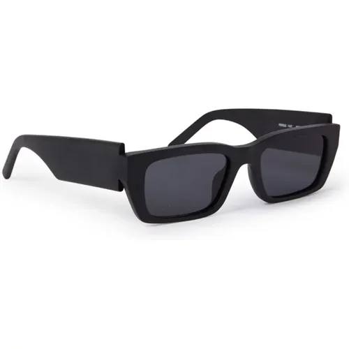 Matte /Grey Cat Sunglasses , unisex, Sizes: 53 MM - Palm Angels - Modalova