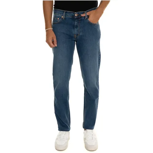 Klassische Denim Jeans für den Alltag , Herren, Größe: W38 - Harmont & Blaine - Modalova