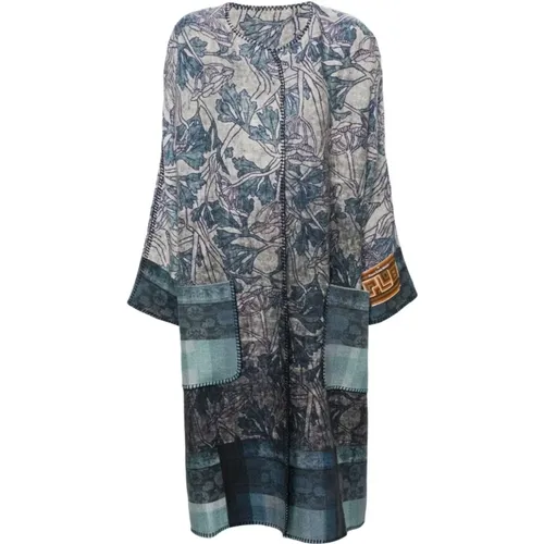 Blaues Kimono für stilvolle Outfits - Pierre-Louis Mascia - Modalova