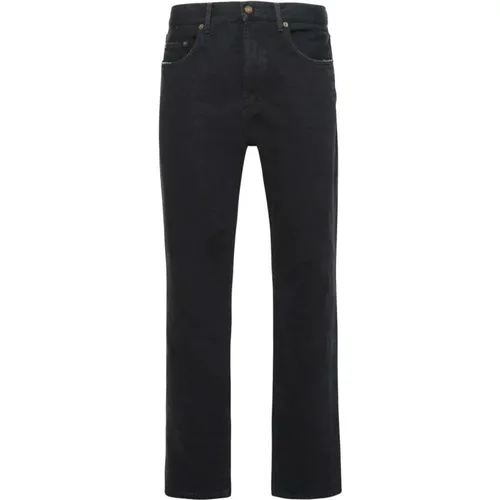 Regular Fit Italienische Jeans , Herren, Größe: W32 - Saint Laurent - Modalova