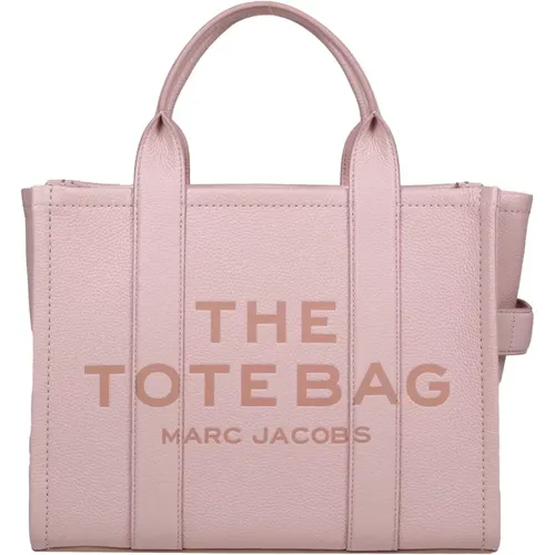 Leather Shopper Tote Bag , female, Sizes: ONE SIZE - Marc Jacobs - Modalova