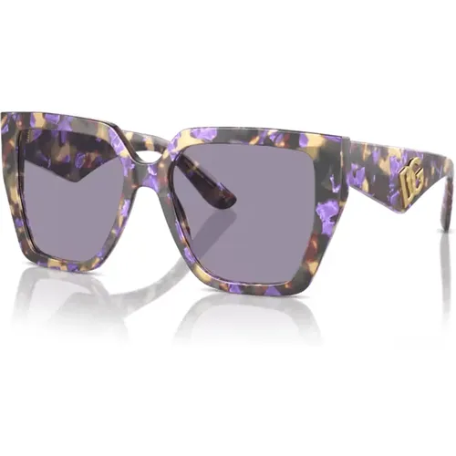 Square Sunglasses - Bold and Distinctive Style , female, Sizes: 55 MM - Dolce & Gabbana - Modalova