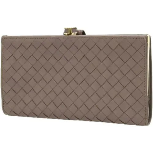 Vintage Leather Wallet - Good Condition , female, Sizes: ONE SIZE - Bottega Veneta Vintage - Modalova