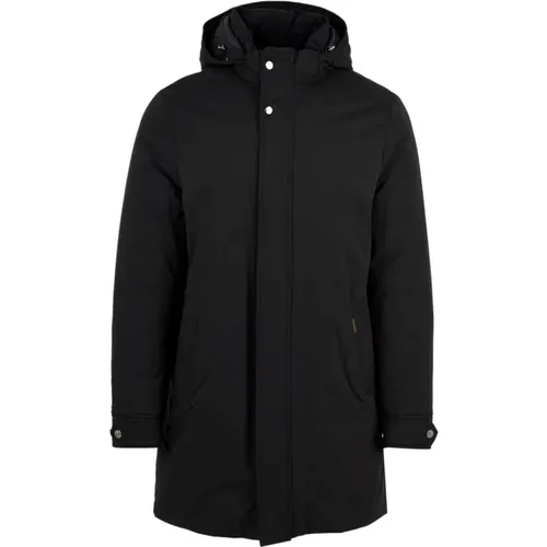 Waterproof Coat with Adjustable Cuffs , male, Sizes: L, 2XL - Moorer - Modalova