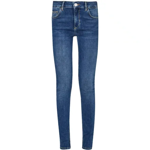 Skinny Bottom Up Jeans , Damen, Größe: W28 - Liu Jo - Modalova