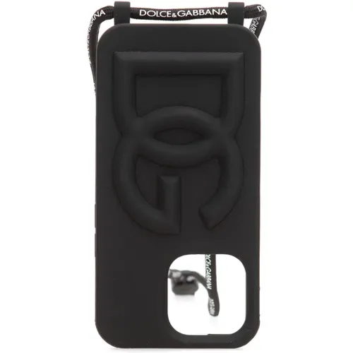 Pro Max Phone Cover , male, Sizes: ONE SIZE - Dolce & Gabbana - Modalova