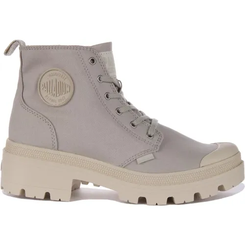 Twill Womens Stylish Boot , female, Sizes: 9 UK, 8 UK - Palladium - Modalova