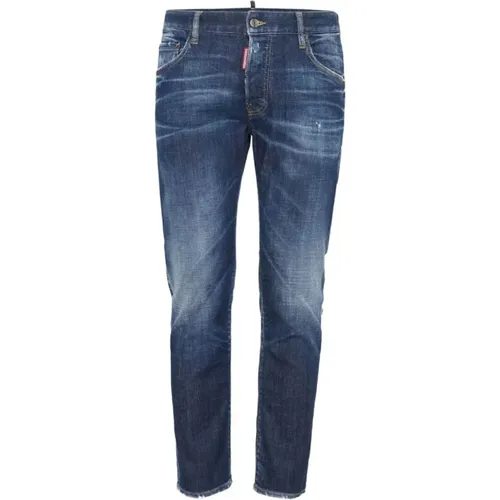 Stylish Men's Trousers Aw24 , male, Sizes: L, XS, 2XL, 4XL, XL, M, 2XS, S, 3XL - Dsquared2 - Modalova