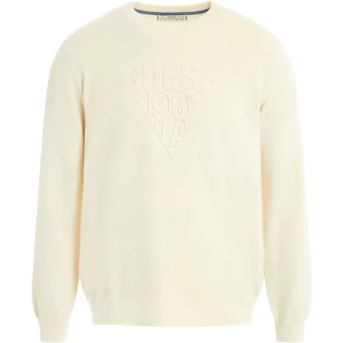 Men`s Victor Sweater , male, Sizes: S, XL - Guess - Modalova