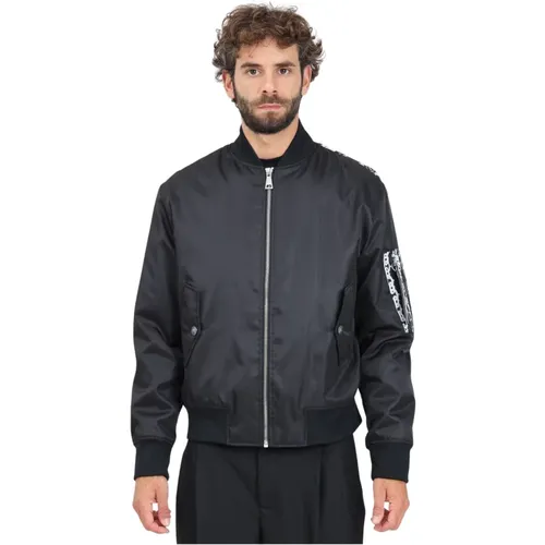 Chromo Couture Bomber Mantel , Herren, Größe: XL - Versace Jeans Couture - Modalova