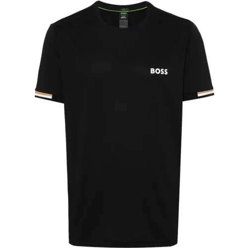 T-Shirt mit Logo-Print , Herren, Größe: M - Hugo Boss - Modalova