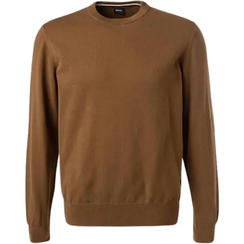 Classic Crew Neck Sweater , male, Sizes: XL, L - Hugo Boss - Modalova