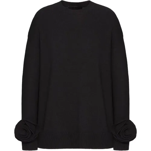 Stylisches TOP für Modebegeisterte,Schwarze Pullover für Männer - Valentino Garavani - Modalova