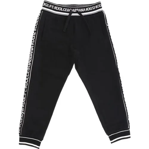 Hochwertige Pantalone Sweatpants für Jungen,Mädchen N0000 Pantalone Sweatpants - Dolce & Gabbana - Modalova