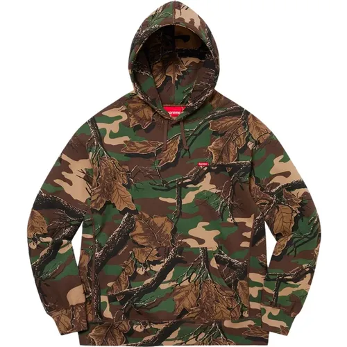 Limitierte Auflage Kapuzenpullover Branch Woodland Camo , Herren, Größe: 2XL - Supreme - Modalova