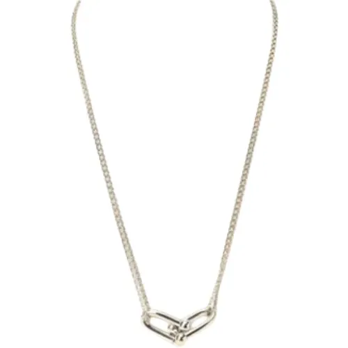 Pre-owned Silver necklaces , female, Sizes: ONE SIZE - Tiffany & Co. Pre-owned - Modalova