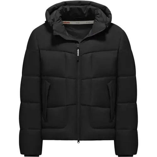 Kurze Bimaterial Steppjacke , Herren, Größe: M - Invicta - Modalova