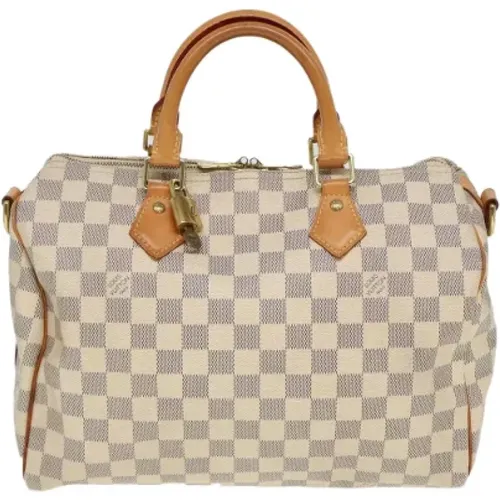 Pre-owned Canvas handbags , female, Sizes: ONE SIZE - Louis Vuitton Vintage - Modalova