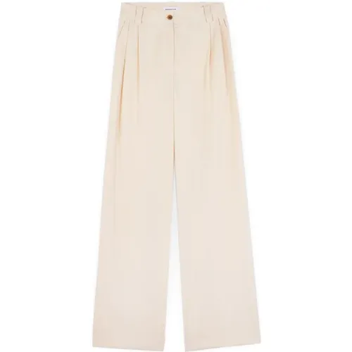 Pants , female, Sizes: M, S, XS - Maison Kitsuné - Modalova