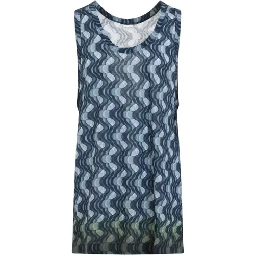 Anthracite Tank Top , male, Sizes: L - Dries Van Noten - Modalova