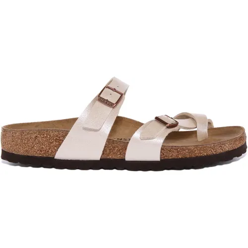 Cream Mayari Sandals Women Narrow Fit , female, Sizes: 7 UK, 9 UK - Birkenstock - Modalova