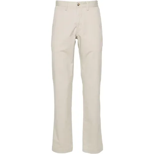 Casual Cotton Elastane Trousers , male, Sizes: W30 L32, W32 L32, W33 L32, W36 L32, W38 L32, W34 L32 - Polo Ralph Lauren - Modalova