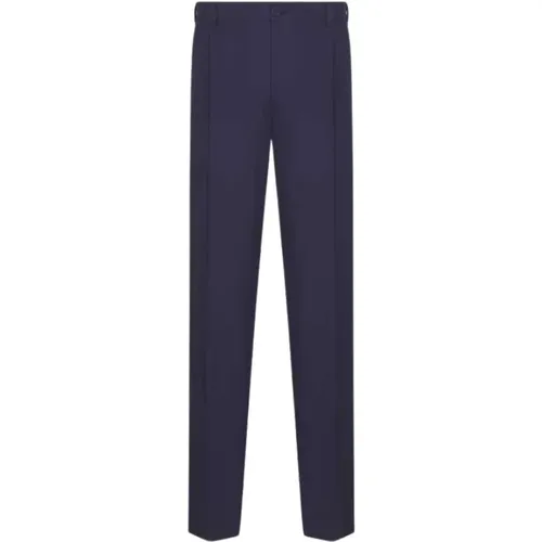 Navy Icons Pants , male, Sizes: M - Dior - Modalova