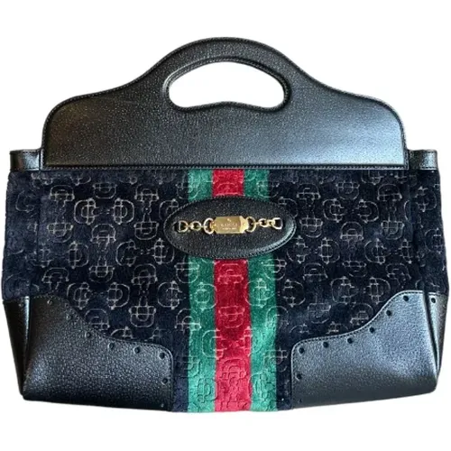 Gebrauchte Schwarze Leder Gucci Tasche - Gucci Vintage - Modalova