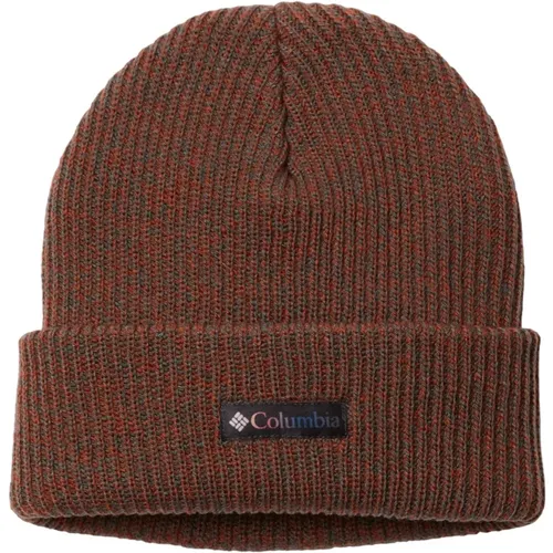 Braune Cuffed Beanie Mütze - Columbia - Modalova