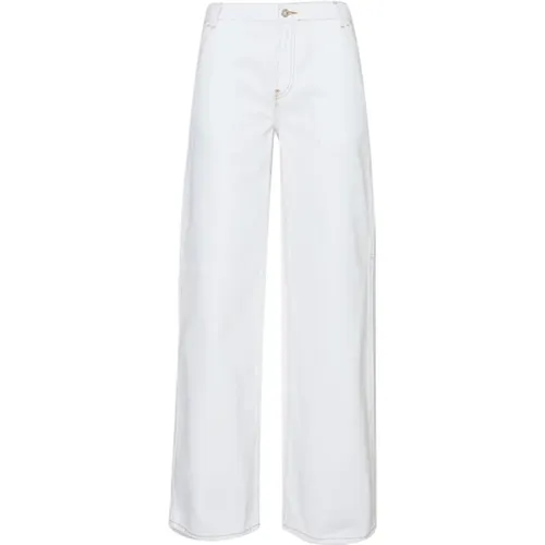 Work Pocket Flare Jeans , female, Sizes: W24, W28, W26, W25, W27, W29 - Liu Jo - Modalova