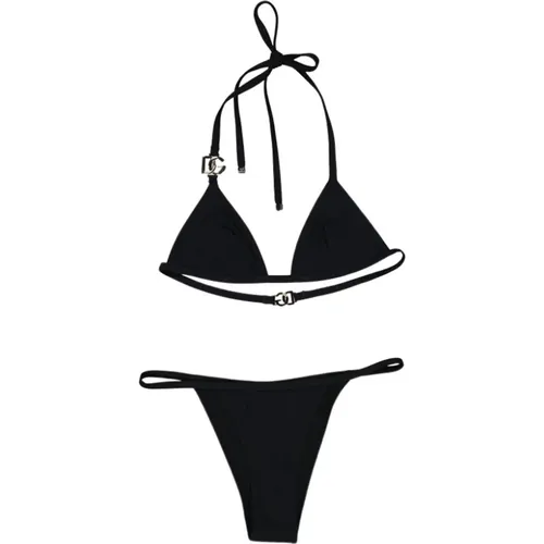 Verstellbares Triangel-Bikini - Dolce & Gabbana - Modalova