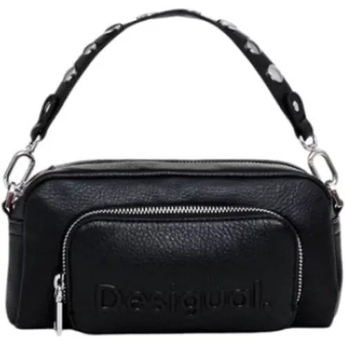 Damen Schultertasche, Kunstleder - Desigual - Modalova