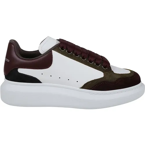 Leather Sneaker S.gomm , female, Sizes: 2 UK, 8 UK - alexander mcqueen - Modalova