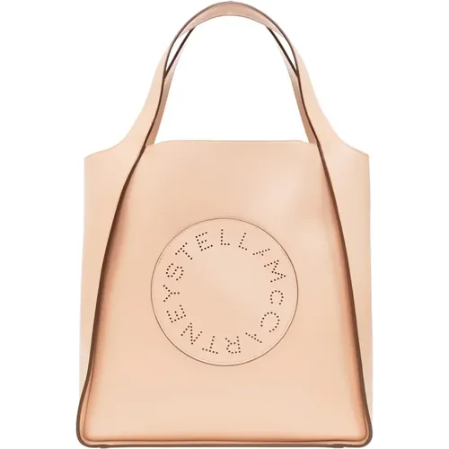 Shopper bag with logo , female, Sizes: ONE SIZE - Stella Mccartney - Modalova