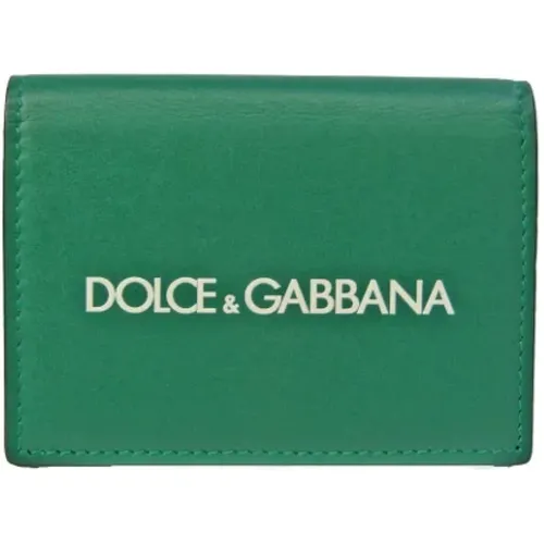 Pre-owned Leather wallets , female, Sizes: ONE SIZE - Dolce & Gabbana Pre-owned - Modalova