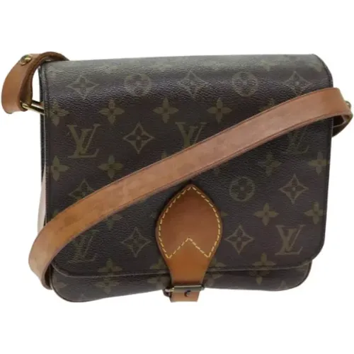 Pre-owned Canvas schultertasche , Damen, Größe: ONE Size - Louis Vuitton Vintage - Modalova