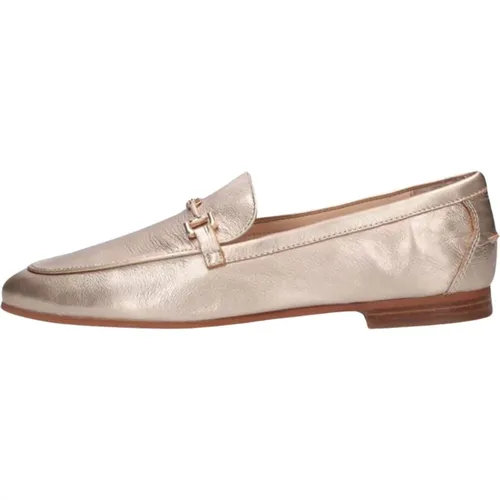 Goldene Loafers für Damen , Damen, Größe: 37 EU - Inuovo - Modalova