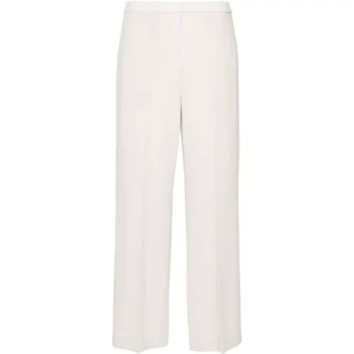 Crepe Texture Tailored Trousers , female, Sizes: 2XS, XS - Theory - Modalova