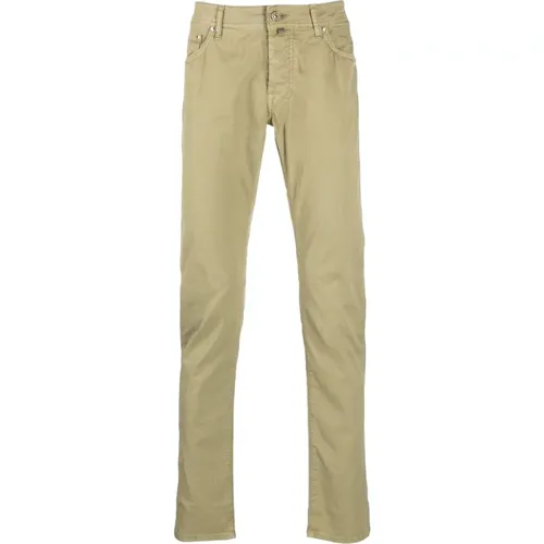 Slim Cut Cotton Jeans , male, Sizes: W31 - Jacob Cohën - Modalova