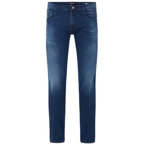 Powerstretch Denim Jeans , Herren, Größe: W31 L30 - Replay - Modalova